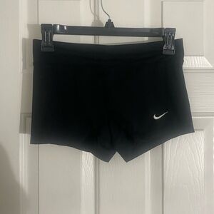 Black Nike compression shorts